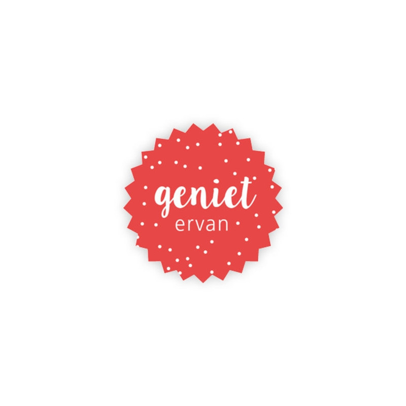 sticker geniet ervan