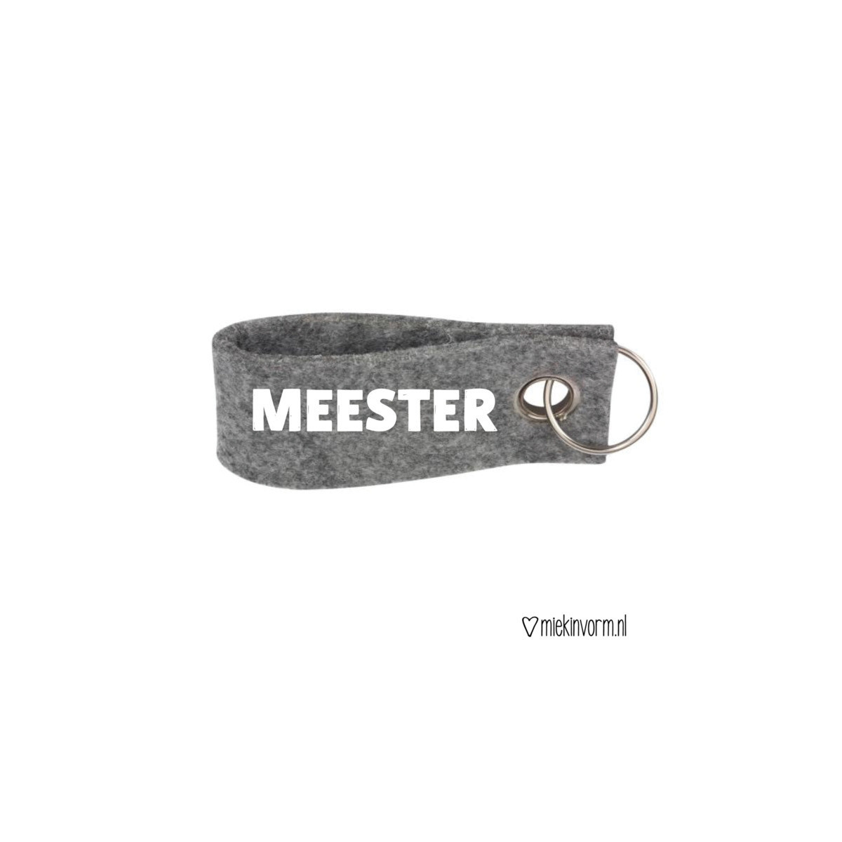 sleutelhanger meester