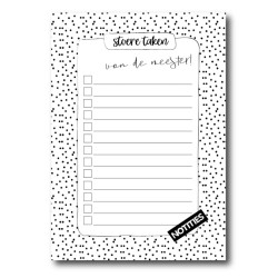 notitieblokje meester