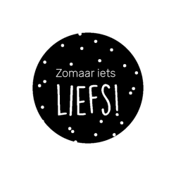 sticker zomaar iets liefs
