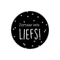 sticker zomaar iets liefs