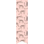 labelsticker leopard roze