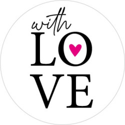 sticker with love wit