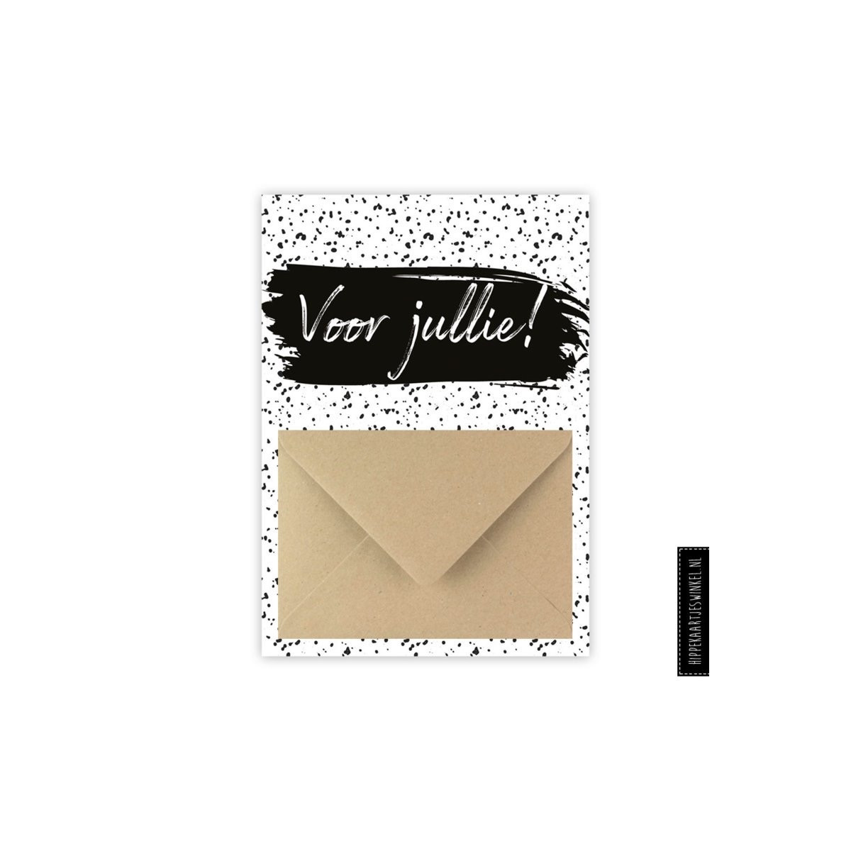 enveloppekaart voor jullie