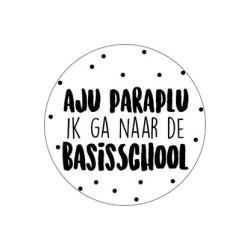 sticker aju paraplu