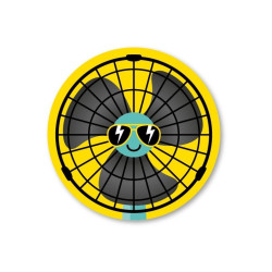 stickerset cool ventilator