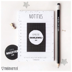 kadoset he meester dankjewel