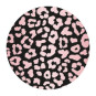 sticker panterprint rosegoud