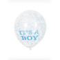 confetti ballonnen it's a boy