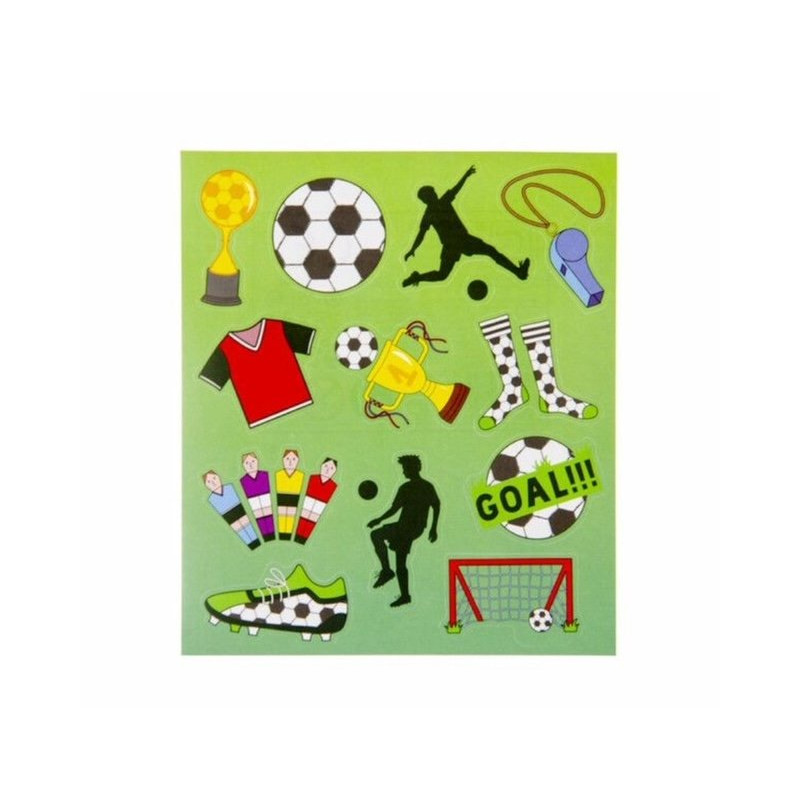 fun stickers voetbal