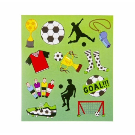 fun stickers voetbal