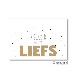 kerstkaart kerstliefs