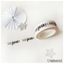 maskingtape voor jou roze