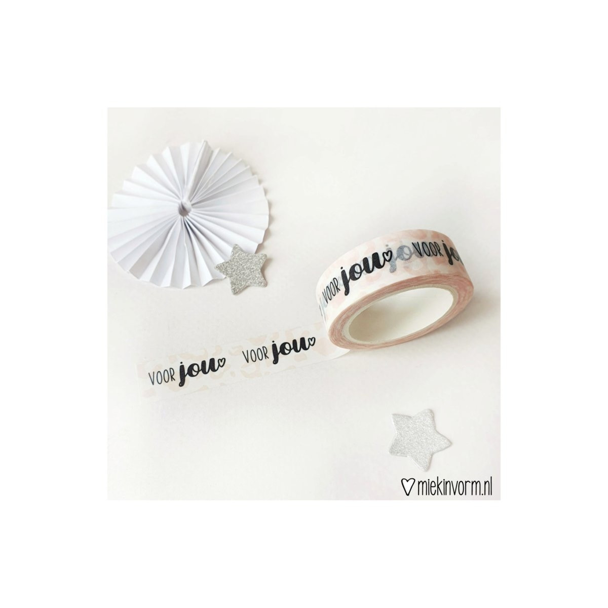 maskingtape voor jou roze