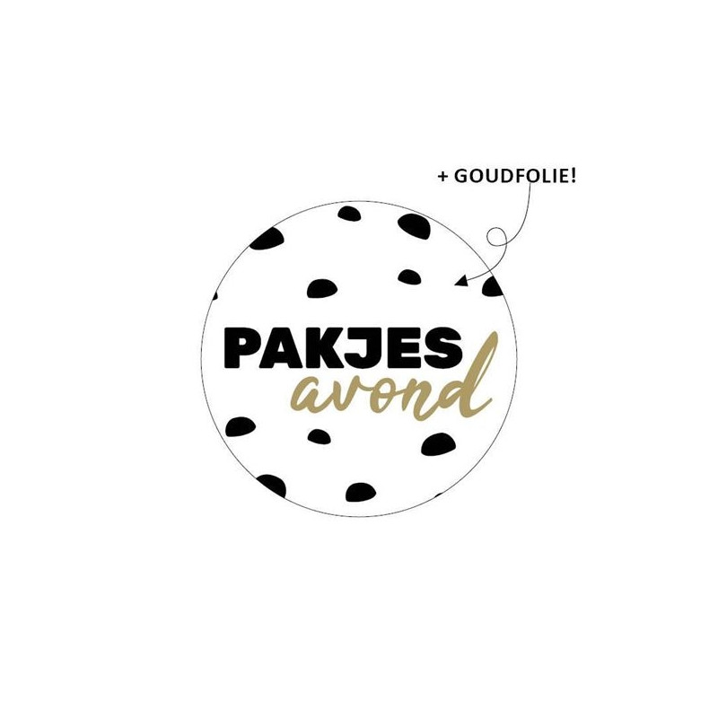 Sticker pakjesavond