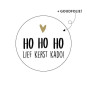 sticker lief kerstkado