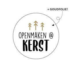 kerst sticker openmaken kerst