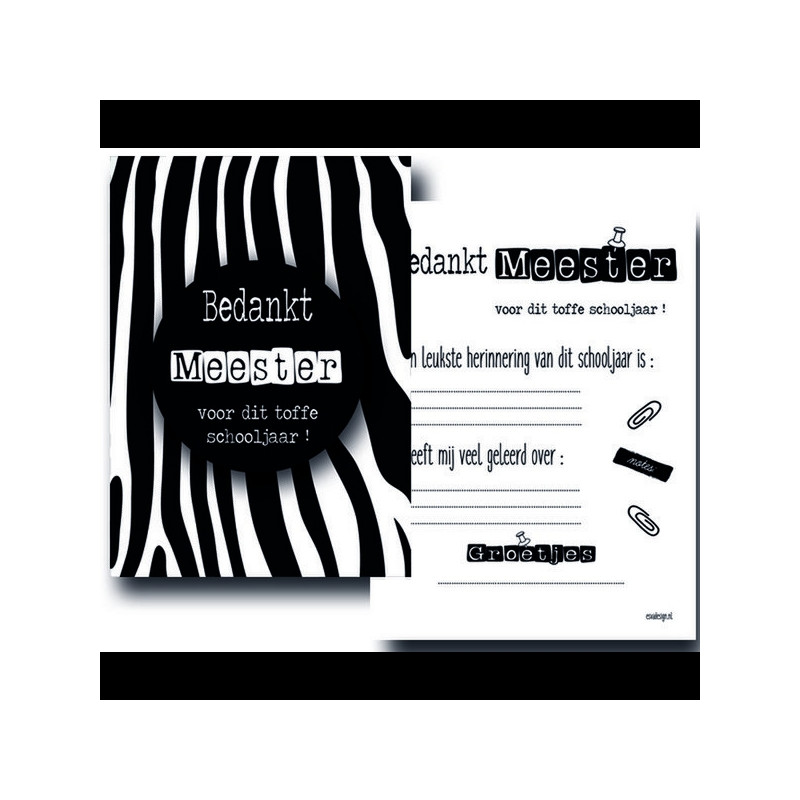 kaart meester toffe schooljaar