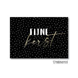 kerstkaart fijne kerst