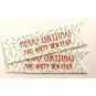 label kerst merry christmas new year