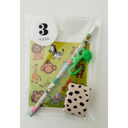 potlood met aapje kant en klaar