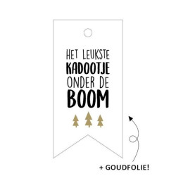 kadolabel leukste kadootje boom