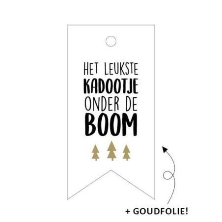 kadolabel leukste kadootje boom