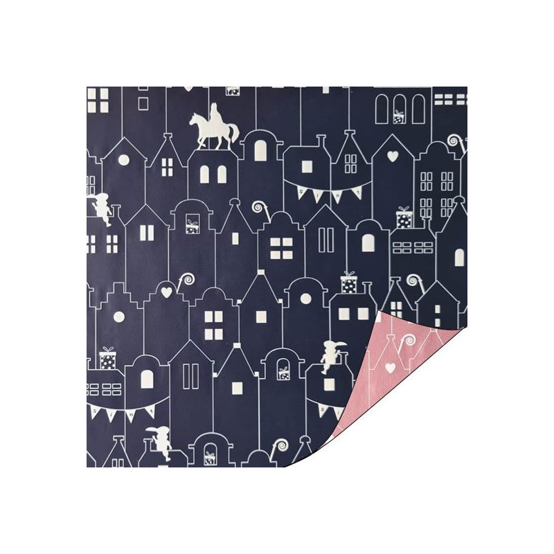 kadopapier paardenvoetjes