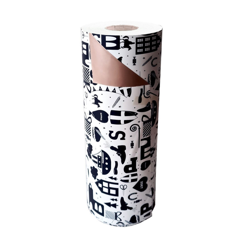 kadopapier hop hop hop rosegoud