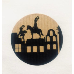 sticker hoge daken kraft