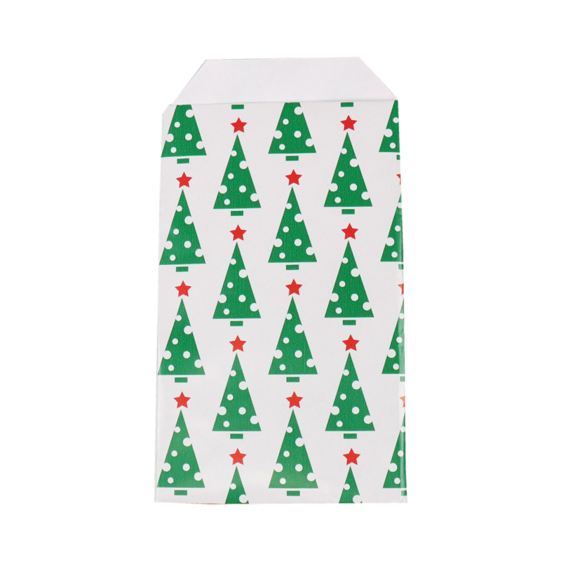 kerst kadozakje kerstboompjes groen