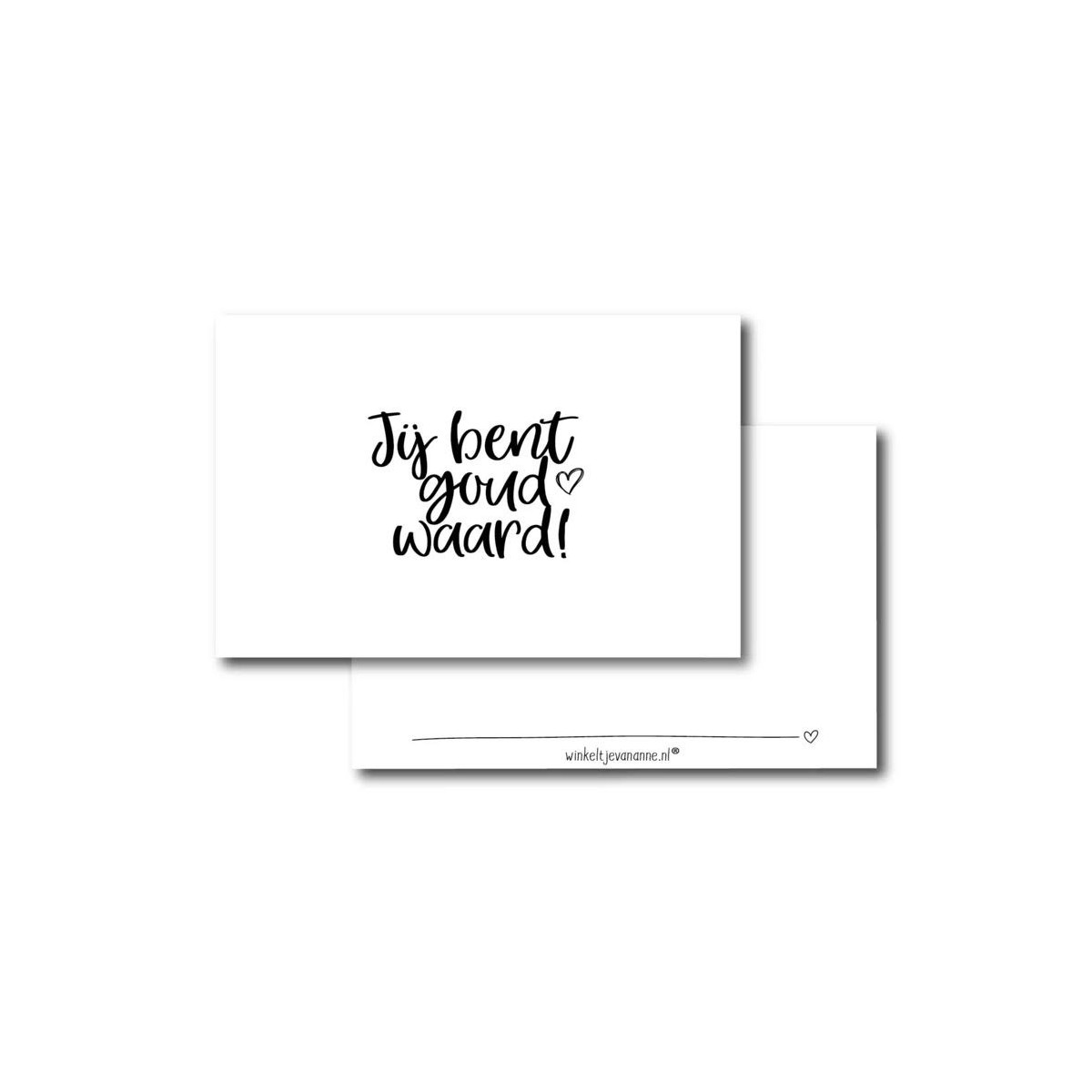 kadolabel goud waard