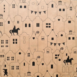 kadopapier paardenvoetjes kraft