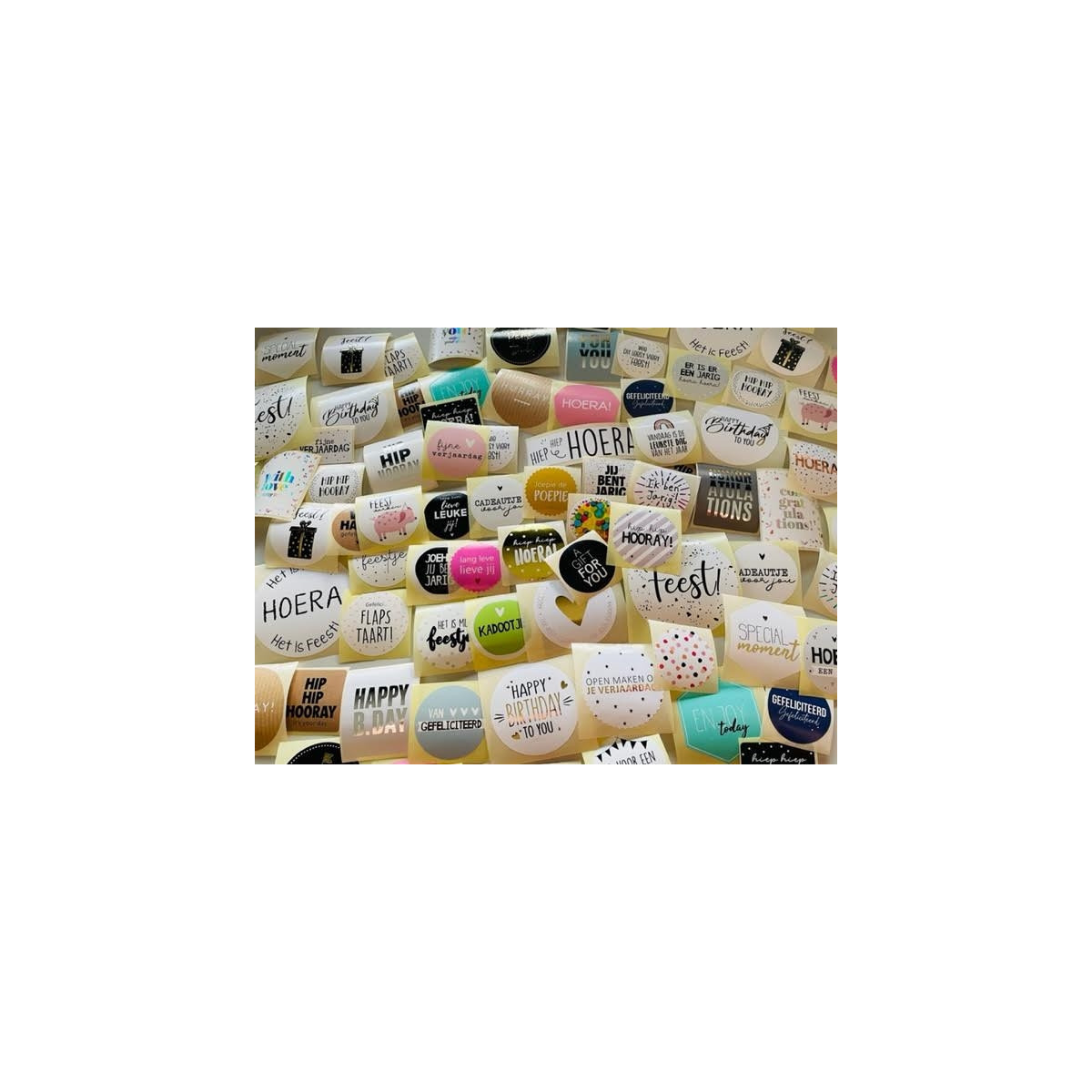 stickerpakket feest