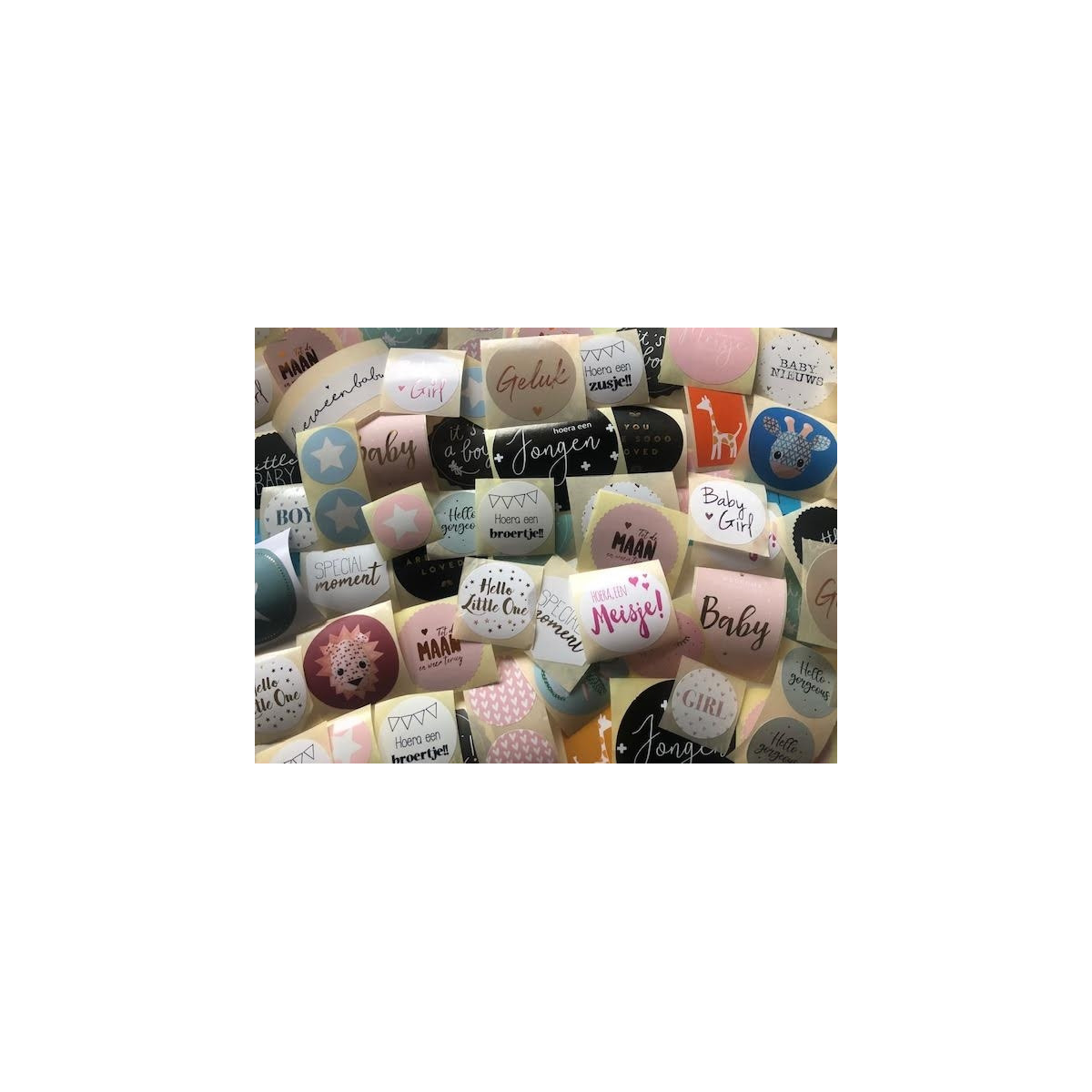 stickerpakket geboorte