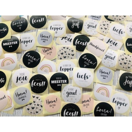 stickerpakket Miek in Vorm