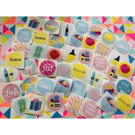 stickerpakket Studio Schatkist