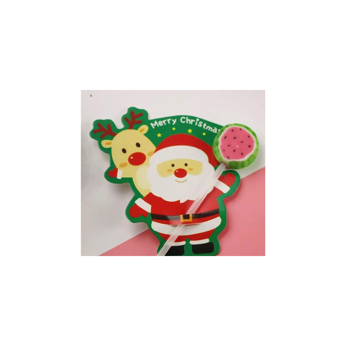 lollykaartje rudolf kerstman