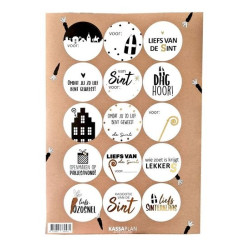 stickervel sint lekkers