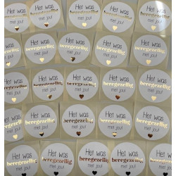 sticker bere gezellig