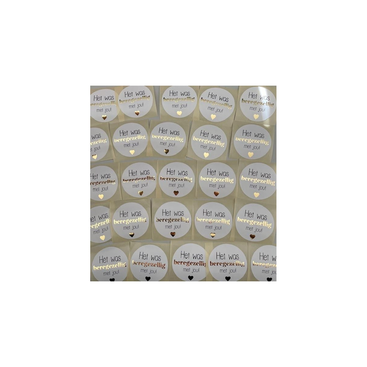 sticker bere gezellig