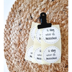 sticker vlieg basisschool