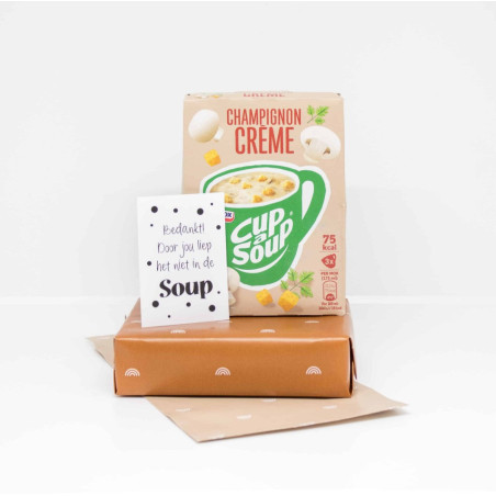 mini kaartje soup
