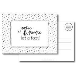 kaart joepie de poepie