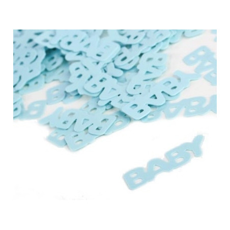 confetti baby blauw
