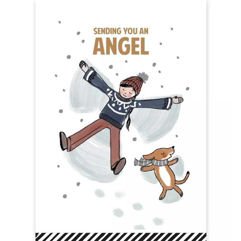 kaart sending angel