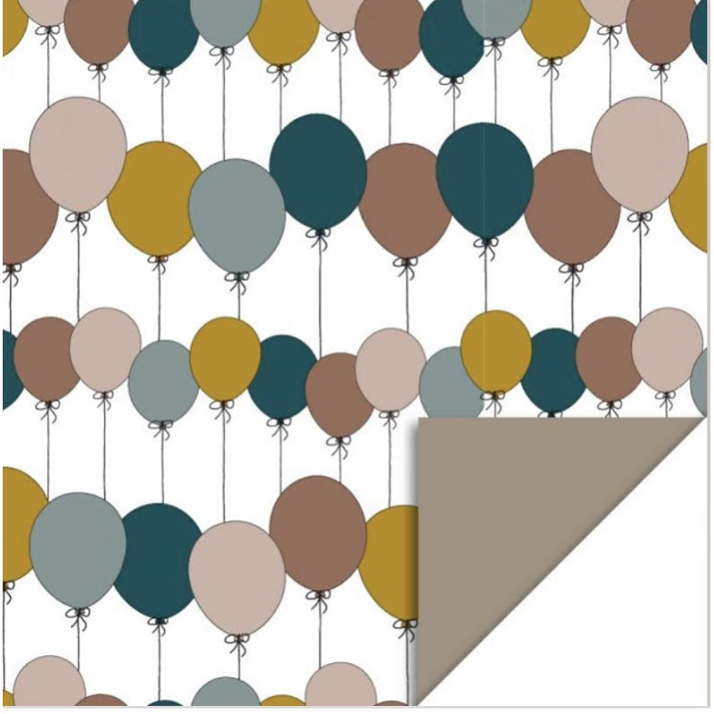 kadopapier ballonnen