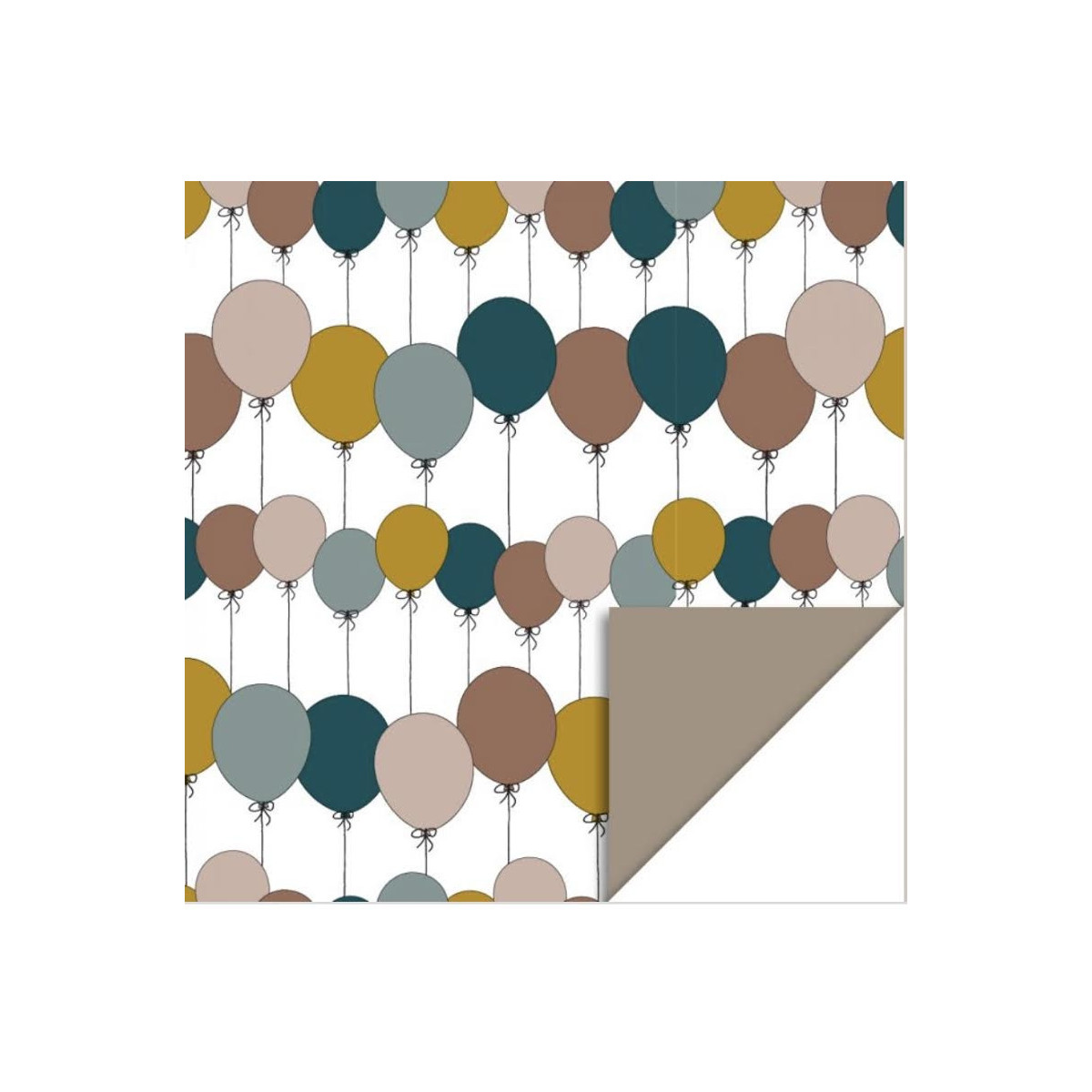 kadopapier ballonnen