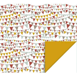 kadopapier vlaggetjes