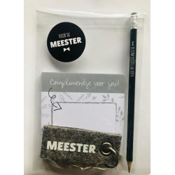 kadoset compliment meester